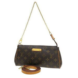 Louis Vuitton Monogram Eva Shoulder Bag Brown